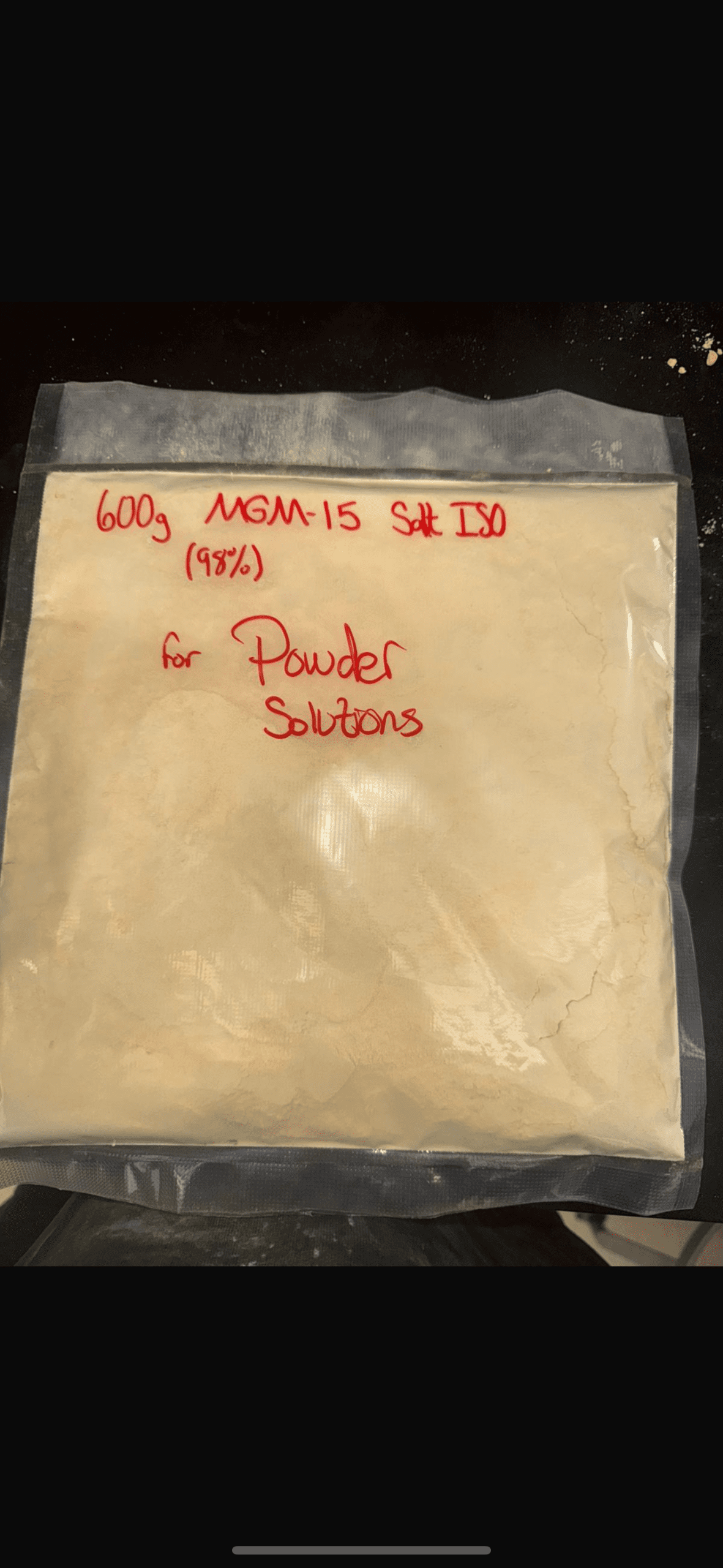 MGM- 15 POWDER 87.1%  Florida Resident (New) Free base